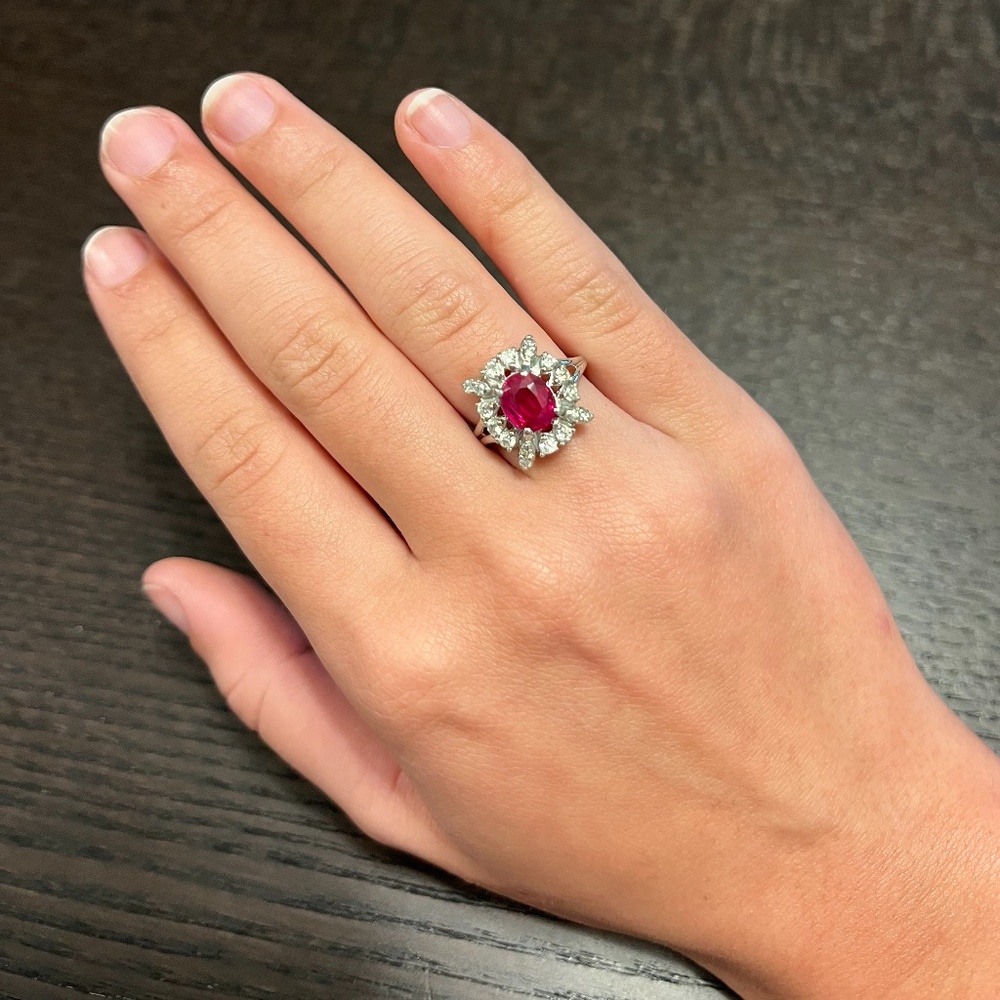 Ruby and Diamond Ring